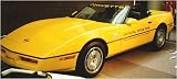 1986 Corvette Pace Car Door Decals (70th Annual=Black) - G/B