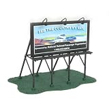 HO RTR Modern Billboard, See the Country by Rail ATH7630 - B0006O3NEU