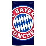 FC Bayern München Fanartikel Badetuch Wappen XXL 152x76 cm