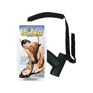 Sportsheets Sex Sling, Black Neoprene