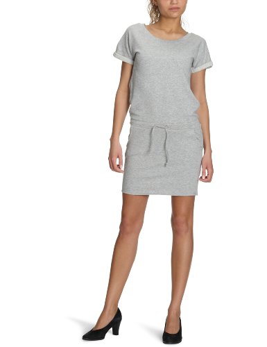Fine Collection Damen Kleid/ Mini  E1118I / Dress, Gr. 38 (M), Grau (heather grey) Preisvergleich