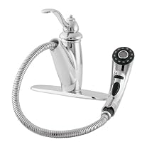 Price Pfister 53270CC Marielle Single-Handle Kitchen Faucet with Pull-Down Spout Sprayer, Chrome