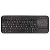Logitech K400 Tastatur schnurlos schwarz mit Touchpad (deutsches Tastaturlayout, QWERTZ)von "Logitech"