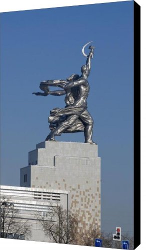 Monument to Worker and Peasant Woman Canvas Print / Canvas Art - Artist Igor Sinitsyn