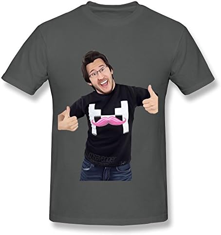 Xinbao Mens Markiplier T-shirt S DeepHeather