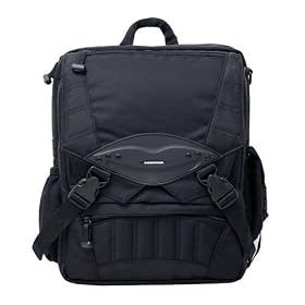 CaseCrown Convertible Notebook Backpack/Messenger Bag with Multi Pockets for Samsung X360-34G 13.3-Inch Laptop