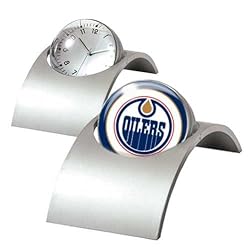 Edmonton Oilers NHL Spinning Desk Clock by Great American Products