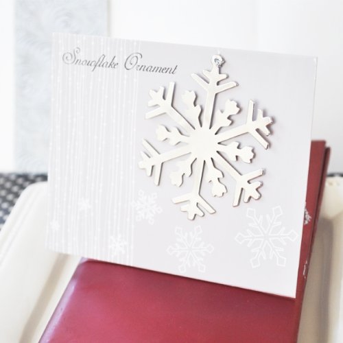 Set of 100 Personalized Winter Wedding Christmas Wedding Favors Snowflake Ornament Wedding Favors