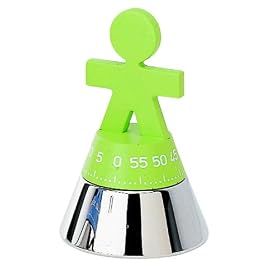 A di Alessi "Girotondo" Kitchen Timer Light Green (Akk49 Lgr)