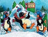 Counted Cross Stitch, Penguin Fun