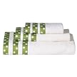 Dots Bath Towels - Green (Set of 3)
