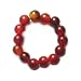 Agate Gemstone Beads Stretch Ring, 4mm Beads