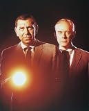 Dragnet 12x16 Matte Color Photo (Jack Webb Harry Morgan)