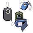 Melody Mp3/Mp4 Case w/ Speaker & Carabineer Clip (Dark Gray)