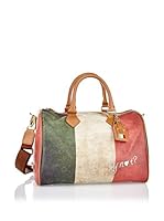 Y NOT ? Bolso asa de mano (Verde / Blanco / Rojo)