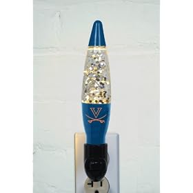 Pack of 3 NCAA Virginia Cavaliers Lava Lamp Night Lights