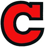 Letter C Temporary Tattoos Red