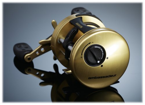 SportingGoods: Abu Garcia Ambassadeur D5 Baitcast Round Reel  5 Ball Bearing, Gear Ratio 5.3.1, Capacity 12/205 