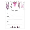 Box of 10 Lingerie Party Fill-In Invitations