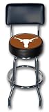 Texas Longhorns Swivel Bar Stool w/Backrest