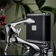 Metrokane 6093 New VIP Edition Leather Rabbit Corkscrew (Black)