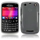 BLACKBERRY CURVE 9370/9360/9350 GEL SKIN CASE - CLEAR, WITH QUBITS-BRANDED  ....