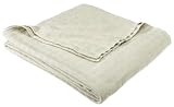 Fillmore 100% Egyptian Cotton Twin Blanket, Tropical Green