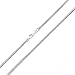 2mm thick solid sterling silver 925 stamped Italian round link SNAKE CHAIN necklace bracelet anklet with lobster claw clasp jewellery jewelry fits Pandora charms - Available in lengths: inch 6