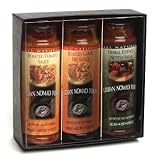 UNF Sampler Gift Box, 3 - 8.5oz tall gourmet jars by Khatsa Sauces