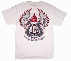 ORANGE COUNTY CHOPPERS SHIRTS - OCC T-SHIRTS - WHITE VINTAGE SHIRT