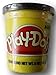 Play Doh Set of Two Single Cans - Black and White