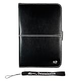 Barnes & Noble Nook E-Reader Kroo Case Protective Melrose with Pen and Notepad Storage + Includes a 4-Inch eBigvalue Determination Hand Strap