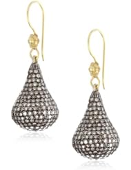 Jordan Alexander Pave Diamond Kiss Bead Earrings