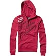 Fox Racing Glorious Henley Girls Hoody Pullover Casual Sweatshirt - Bright Rose