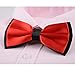 Alizeebridal Contrasting Colors Pre-tied Mens Adjustable Bow Ties