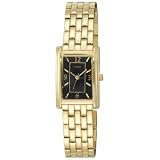TimexWomen'sGold-ToneFashionRectagleDressWatch#T2N049