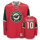 GABORIK #10 Minnesota Wild RBK Premier NHL Hockey Jersey by Reebok (NHLPA Certified Custom Sewn Authentic Twill)