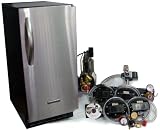 4-Flavor Soda Fountain Bar Gun System with Under Counter Ice Maker