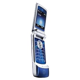 motorola blue cosmic KRZR K1