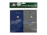 Mlb Dodgers Memo Pads, Pack Of 2