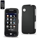 Hard Protector Skin Cover Cell Phone Case for LG Prime GS390 AT&T - BLACK