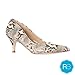 Riverberry Women's Katy Pointed Closed Toe Kitten Low Heel Pumps