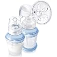 Philips AVENT SCF310/12 Manual Breast Pump with VIA Storage Cups'