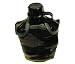 Third Party New : US Plastikfeldflasche, Nylonbezug, woodland, 1 l.