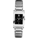 Guess Women's G85926L Stainless-Steel Quartz Watch with Black Dial