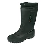 Produkt-Bild: Winter - Freizeit- und Arbeitsstiefel 7130 PVC schwarz, gef&uuml;ttert, mit Zugband, rutschfeste Sohle