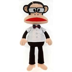 Paul Frank 18 Julius Knitted Monkey (Studious) by Fiesta Toy Paul Frank Julius Knitted Monkey (Studious) - 18