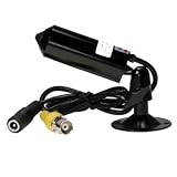 VideoSecu CCD Pinhole Lens Covert Security Camera Weatherproof Outdoor 420TVL High Resolution CCTV Camera for DVR Home Surveillance System CC29P C42