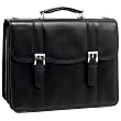 FLOURNOY 85955 (Black) Leather Double Compartment Laptop Case FLOURNOY 85955 (Black) Leather Double Compartment Laptop Case