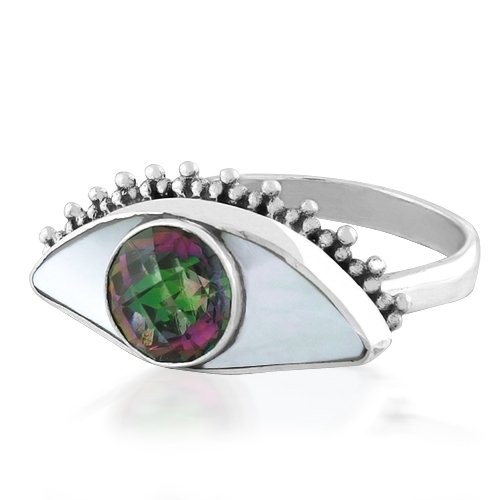 Bling Jewelry Sterling Silver Mother of Pearl 